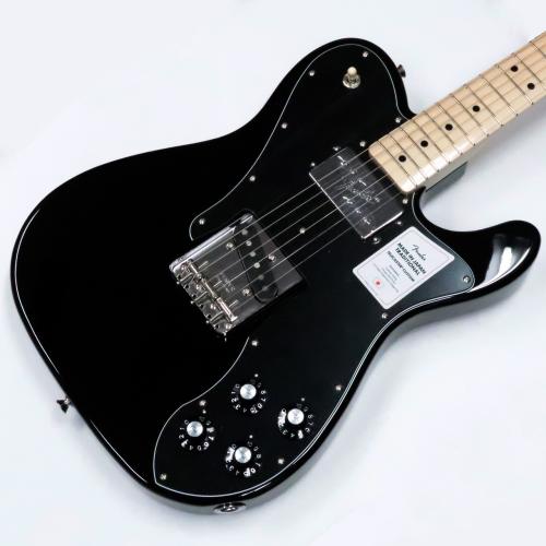 Fender Made in Japan Traditional 70s Telecaster Custom, Maple Fingerboard, Black