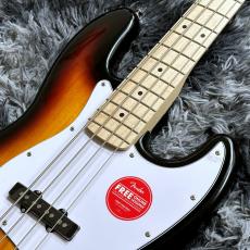 Squier Affinity Series Jazz Bass, Maple Fingerboard, White Pickguard, 3-Color Sunburst_4