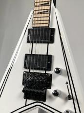 Jackson X Series Rhoads RRX24M -Snow White with Black Pinstripes-【メイプル指板】_5