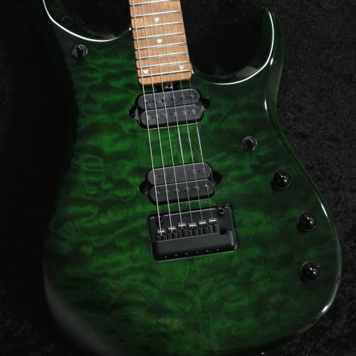 MUSIC MAN 【新モデル】JP15-6 "Green Tiger Eye Quilt" #H09841【3.45kg】【数量生産品】