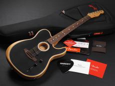 Fender Acoustasonic Player Telecaster Rosewood Fingerboard ~Brushed Black~_2