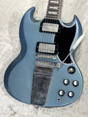 Gibson Custom Shop Murphy Lab 1964 SG Standard with Maestro Vibrola "Light Aged" Antique Pelham Blue #600894【3.45kg】