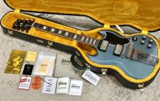 Gibson Custom Shop Murphy Lab 1964 SG Standard with Maestro Vibrola "Light Aged" Antique Pelham Blue #600894【3.45kg】_2