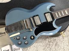 Gibson Custom Shop Murphy Lab 1964 SG Standard with Maestro Vibrola "Light Aged" Antique Pelham Blue #600894【3.45kg】_3