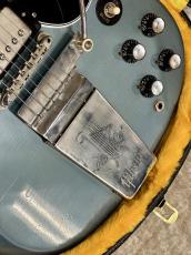 Gibson Custom Shop Murphy Lab 1964 SG Standard with Maestro Vibrola "Light Aged" Antique Pelham Blue #600894【3.45kg】_5