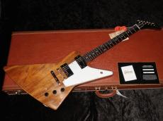 Gibson Custom Shop Historic Collection 1958 Mahogany Explorer Reissue VOS : Antique Natural