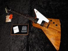 Gibson Custom Shop Historic Collection 1958 Mahogany Explorer Reissue VOS : Antique Natural_3