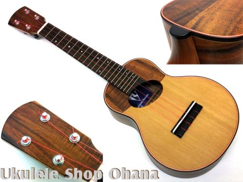 Yoshida弦楽器工房 [UC-STD-OH]コンサート ウエスタンレッドシダー/ハワイアンコア SoundMesse出展モデル