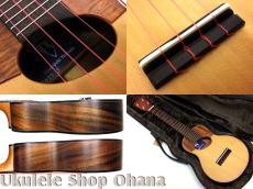 Yoshida弦楽器工房 [UC-STD-OH]コンサート ウエスタンレッドシダー/ハワイアンコア SoundMesse出展モデル_4