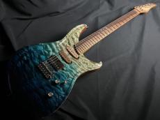 Tobon Tobon Guitars Custom Order Model TG051 5A Quilt Maple Top Blue Fade【ボディーバックも必見】_2