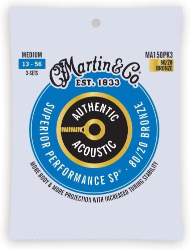 Martin MA150 80/20 Bronze MEDIUM【13-56/アコースティックギター弦】