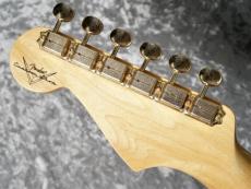 Fender Custom Shop 1955 Stratocaster Closet Classic with Gold Hardware / Faded Aged Dirty White Blonde【3.26kg】_10