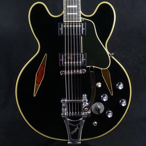 Epiphone Shinichi Ubukata ES-355 Custom Bigsby ver.02 Ebony ⛱️Early Summer SALE⛱️