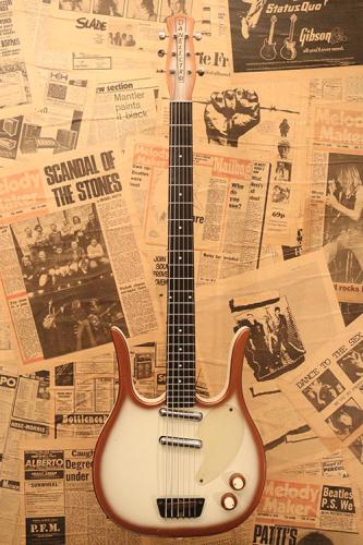 Danelectro 1959 4623 Longhorn 6-String Bass Baritone "Copper Burst Finish"