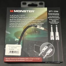 Monster Cable MONSTER PERFORMER 600 Speaker Cable 3FT/91cm [P600-S-3]