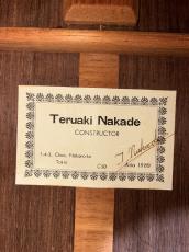 Nakade Teruaki [中出輝明] 1989年製  C50 杉・ハカランダ(CSA)【日本総本店2F 在庫品】_4