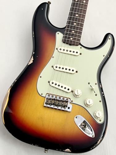Fender Custom Shop Custom Build 1963 Stratocaster Relic 3-Tone Sunburst ≒3.59kg #:R134310
