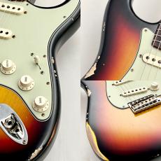 Fender Custom Shop Custom Build 1963 Stratocaster Relic 3-Tone Sunburst ≒3.59kg #:R134310_3