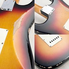 Fender Custom Shop Custom Build 1963 Stratocaster Relic 3-Tone Sunburst ≒3.59kg #:R134310_8