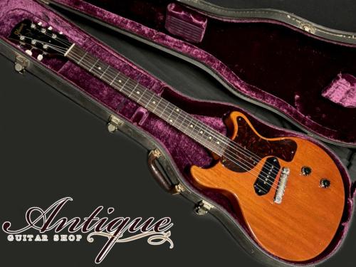 Gibson Les Paul Junior Double Cutaway 1958 Cherry Red w/Black Jacaranda & Figured Honduras Mahogany 3.22kg EX+ "Keith Richards"