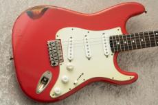Iconic Guitars Solana Studio Built by John Cruz & Iconic Craftsmen -Fiesta Red Over 3TB- 【軽量個体】_3