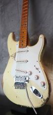 Fender Custom Shop 1956 Stratocaster Heavy Relic FRT / Vintage White_10