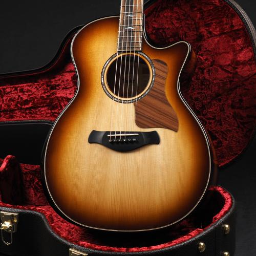 Taylor Builder’s Edition 814ce Honduran Rosewood / Adirondack Spruce ~Kona Edgeburst Back/Sides, Shaded Edge Burst Top~