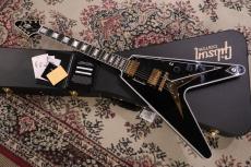 Gibson Flying V Custom with Ebony Fingerboard ～Ebony～ CS 600959 [3.27kg]_2