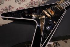 Gibson Flying V Custom with Ebony Fingerboard ～Ebony～ CS 600959 [3.27kg]_9