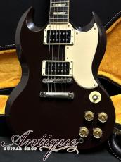Gibson Custom Shop 1961 SG Standard 2022 Oxblood /Black Rosewood FB w/'57Classic Aged EX++ 2.99kg "Special Order's One"_2