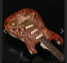 momose MC-HOLLOW-Premium/FT #20233 ~Charcoal Red Burst~