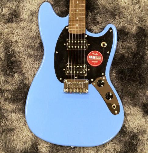 Squier Sonic Mustang HH California Blue / Laurel【定番エントリーモデル】【2025年製】