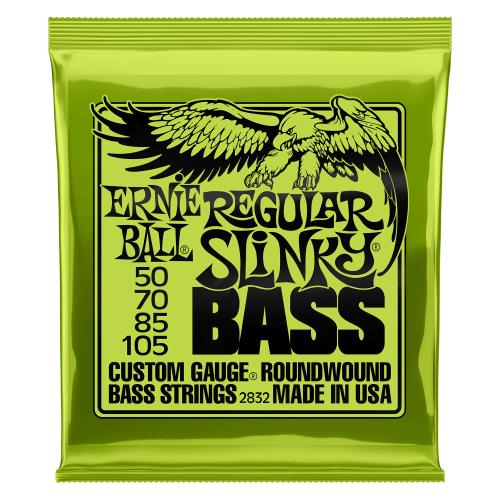 ERNIE BALL NICKEL WOUND REGULAR SLINKY #2832【50-105/エレキベース弦】
