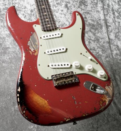 Fender Custom Shop 1961 Stratocaster Super Heavy Relic Aged Dakota Red / 3Color Sunburst [3.39kg]