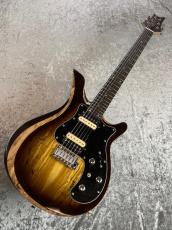 Astrum Guitars Aries HH Piezo Spalted -Sunburst-_2