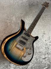 Astrum Guitars Aries Metal SSH Piezo -Natural to Blue Burst-_2