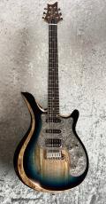 Astrum Guitars Aries Metal SSH Piezo -Natural to Blue Burst-_10