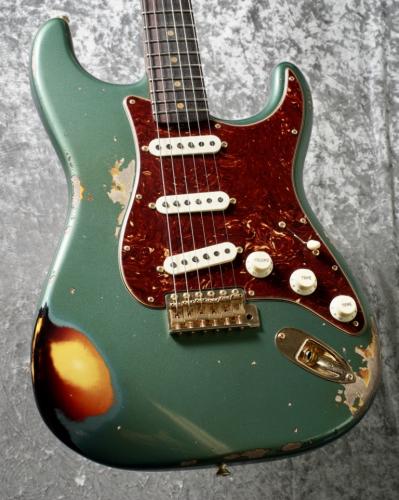 Fender Custom Shop 【緊急入荷】LTD 1962 Stratocaster Heavy Relic Ages Sherwood Green Metallic /3-Tone Sunburst [3.61kg]