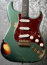 Fender Custom Shop 【緊急入荷】LTD 1962 Stratocaster Heavy Relic Ages Sherwood Green Metallic /3-Tone Sunburst [3.61kg]_2
