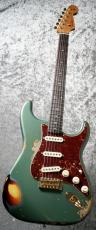 Fender Custom Shop 【緊急入荷】LTD 1962 Stratocaster Heavy Relic Ages Sherwood Green Metallic /3-Tone Sunburst [3.61kg]_3