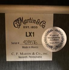 Martin LX-1 #428576【ミニギター】【マーチンチューナープレゼント】_7