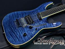 ESP Custom Order HORIZON-CTM 2020 See Thru Blue /Killer Quilt Top w/BK-PU 3.84kg N-Mint "Kiko Loureiro"_4