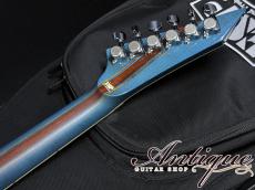 ESP Custom Order HORIZON-CTM 2020 See Thru Blue /Killer Quilt Top w/BK-PU 3.84kg N-Mint "Kiko Loureiro"_9