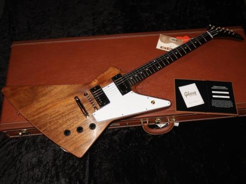 Gibson Custom Shop Historic Collection 1958 Mahogany Explorer Reissue VOS : Antique Natural