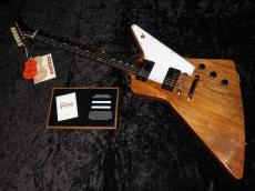 Gibson Custom Shop Historic Collection 1958 Mahogany Explorer Reissue VOS : Antique Natural_3