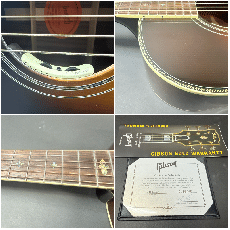 Gibson Custom Shop J-45 Custom / Original Grover Peg・Solid Spruce Top・Solid Rosewood Side and Back・Ebony Fingerboard and Bridge・Abalone Rosette・Teardrop Pick guard・With L.R Baggs Anthem Pickup【With Original _15