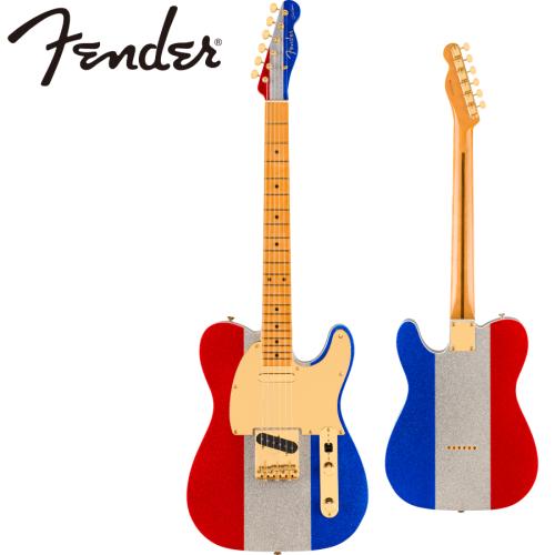Fender Buck Owens Telecaster -Red, Silver and Blue Sparkle- 【ローン金利0%!!】【オンラインストア限定】