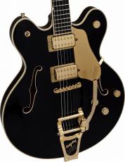 Gretsch Broadkaster LX Center Block with String-Thru Bigsby and Gold Hardware -Black-_3