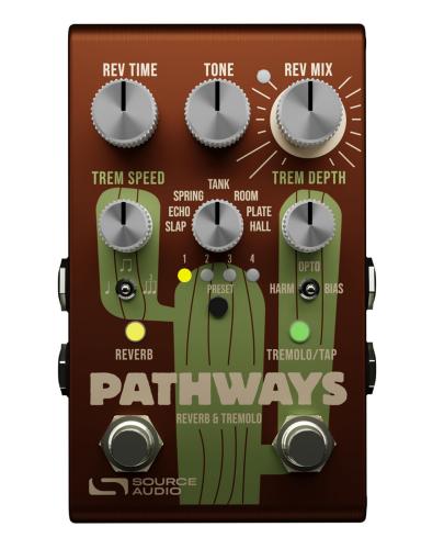 SOURCE AUDIO SA281 PATHWAYS Reverb + Tremolo《リバーブ/トレモロ》【オンラインストア限定】