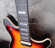 EVH Wolfgang Flamed Maple Top 3tone Sunburst_7